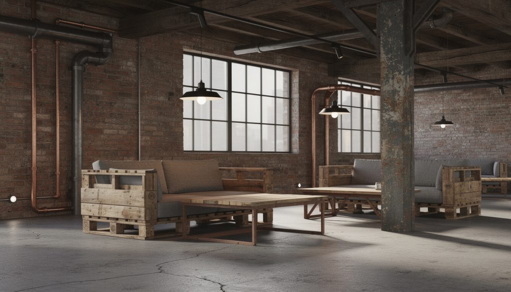 découvrez comment la décoration industrielle transforme les matériaux bruts en éléments design pour un intérieur moderne et authentique.