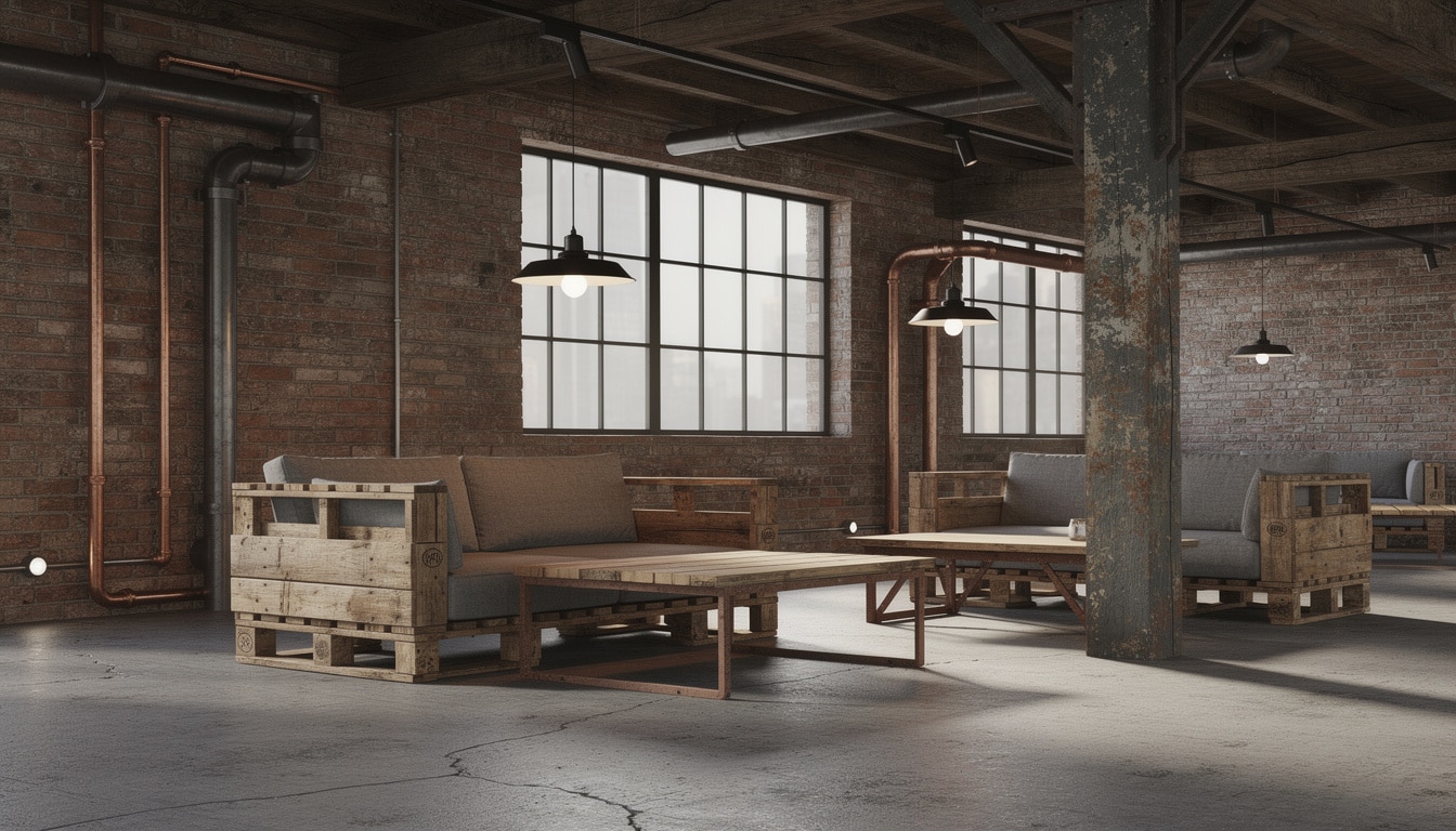Comment la décoration industrielle réhabilite les matériaux bruts