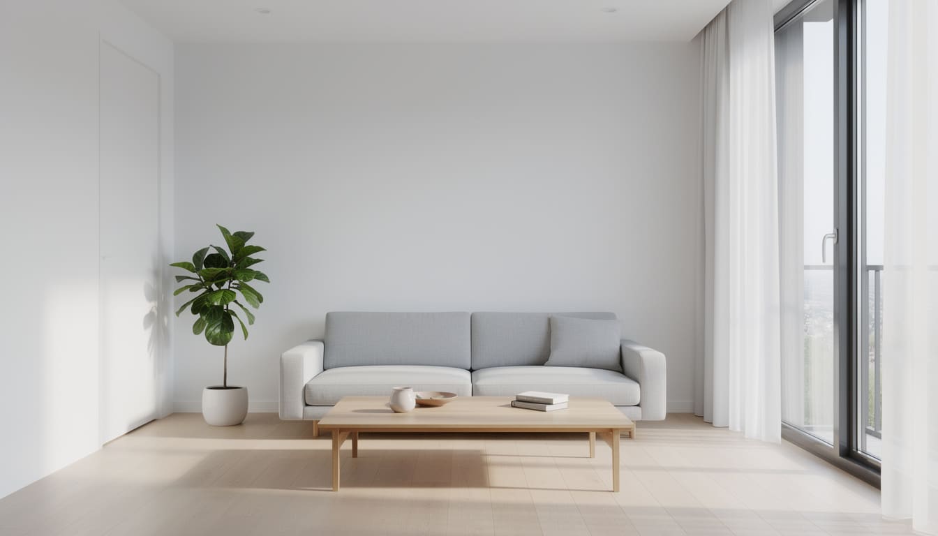 Comment la décoration minimaliste réduit le stress visuel dans les petits espaces