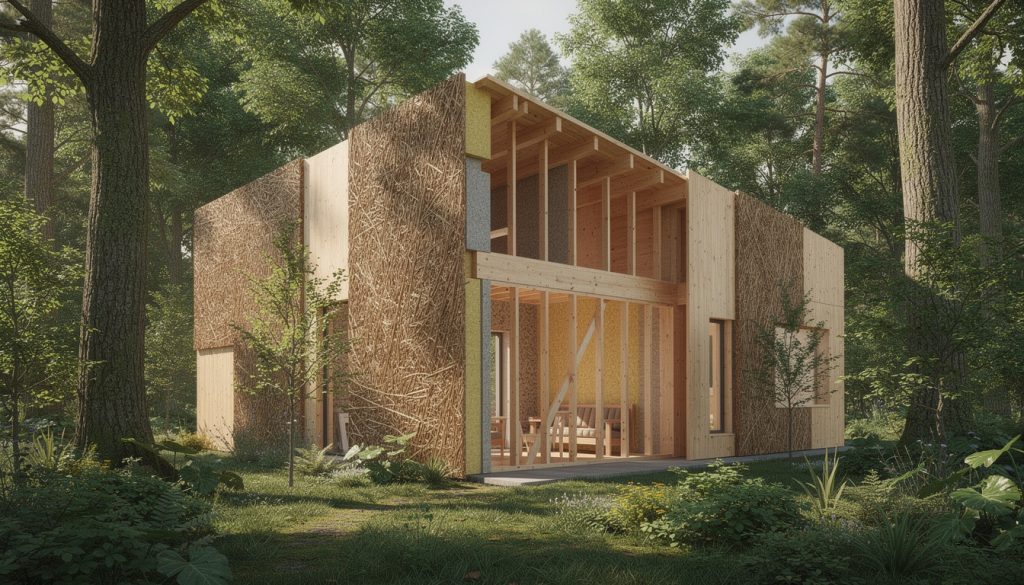 découvrez comment une maison à ossature bois stocke le carbone tout au long de sa vie, contribuant ainsi à réduire l'empreinte carbone et à promouvoir un habitat durable.