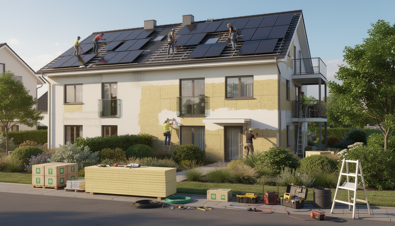 Comment les travaux de rénovation énergétique augmentent la valeur verte