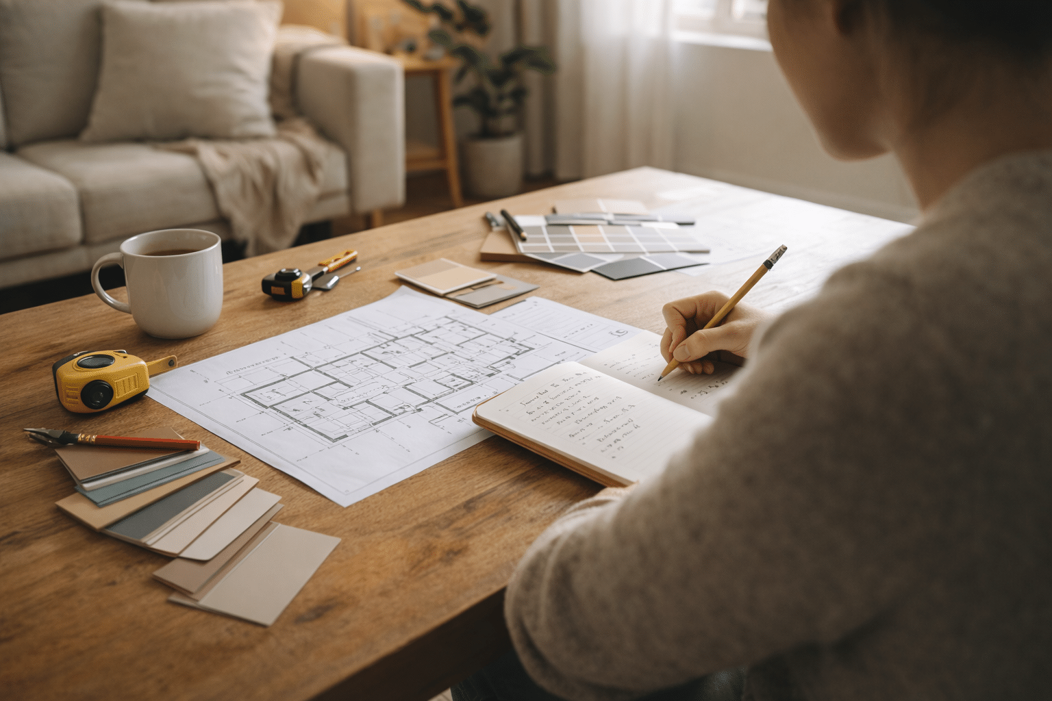 Catégorie Travaux : révision des plans de rénovation à domicile