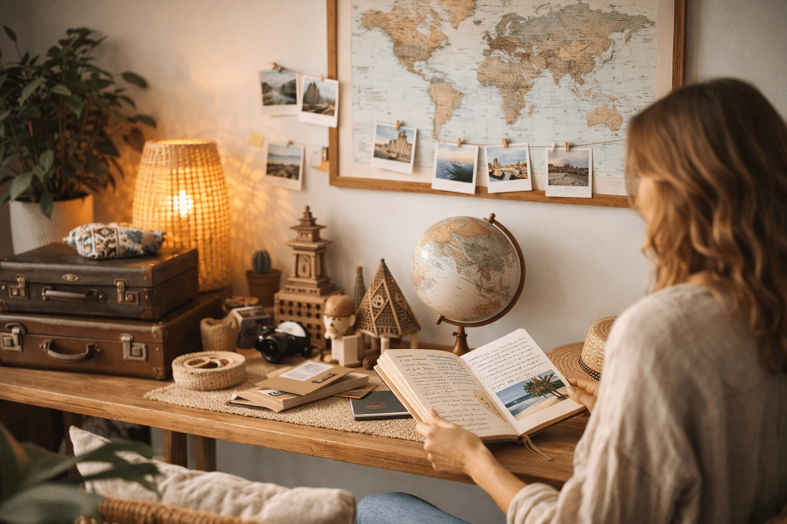 Voyage et souvenirs autour de la table