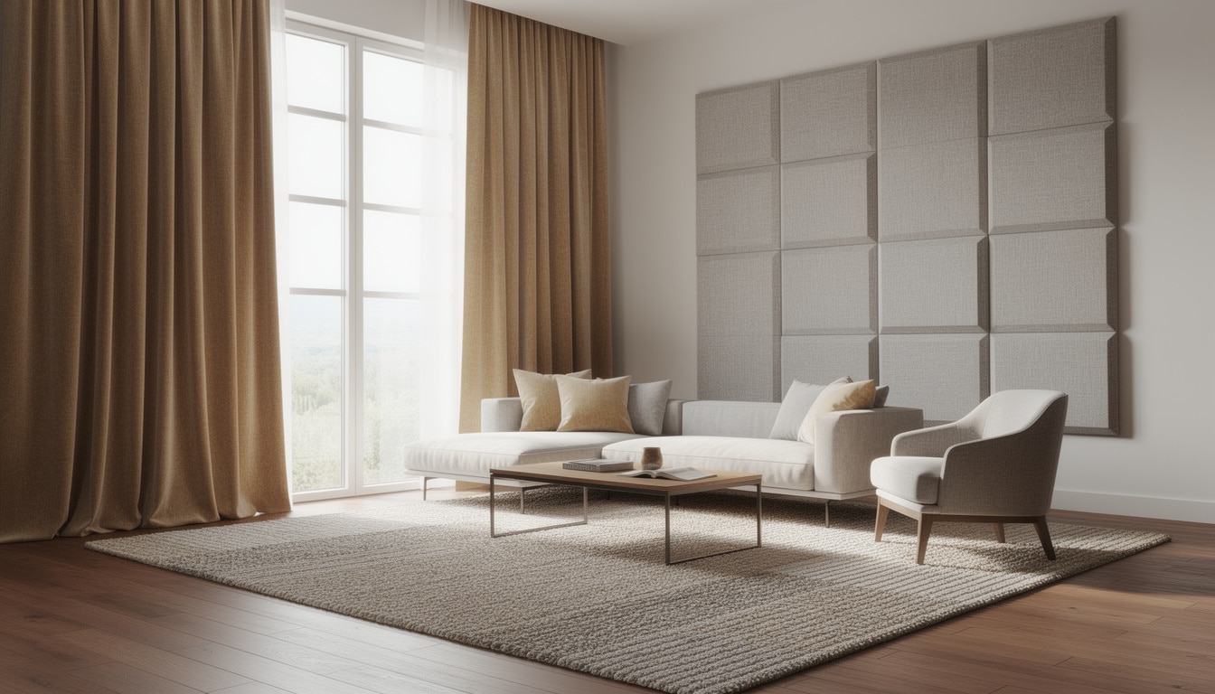 Comment la décoration textile améliore l’isolation phonique