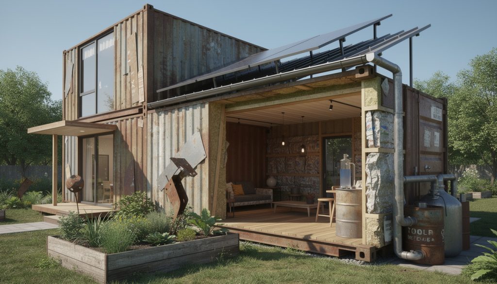 découvrez comment la maison container utilise des matériaux recyclés pour allier écologie et innovation dans la construction durable.