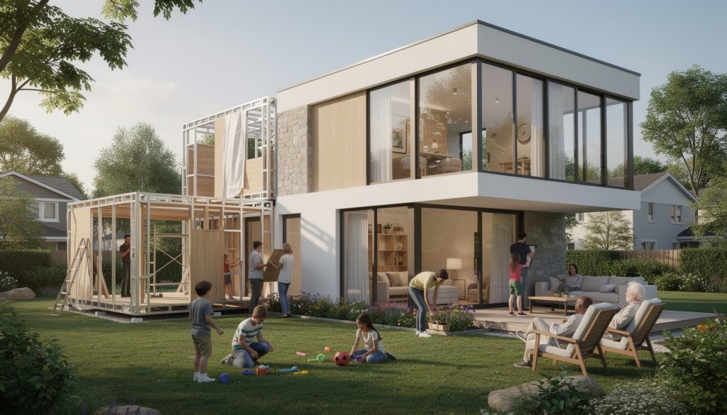 découvrez comment une maison évolutive s'adapte facilement à l'agrandissement de votre famille, offrant flexibilité, espace optimal et confort modulable pour accompagner chaque étape de votre vie.