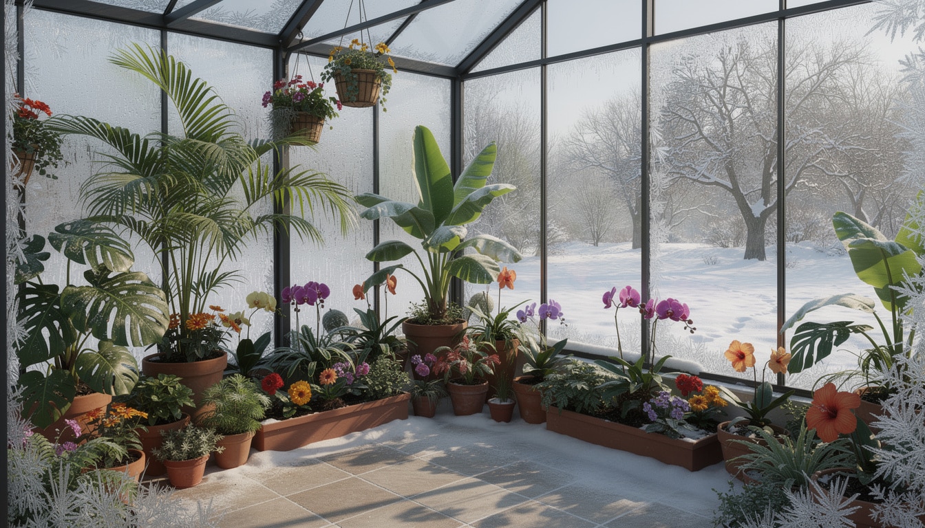 Comment le jardin d’hiver prolonge la passion végétale durant le gel