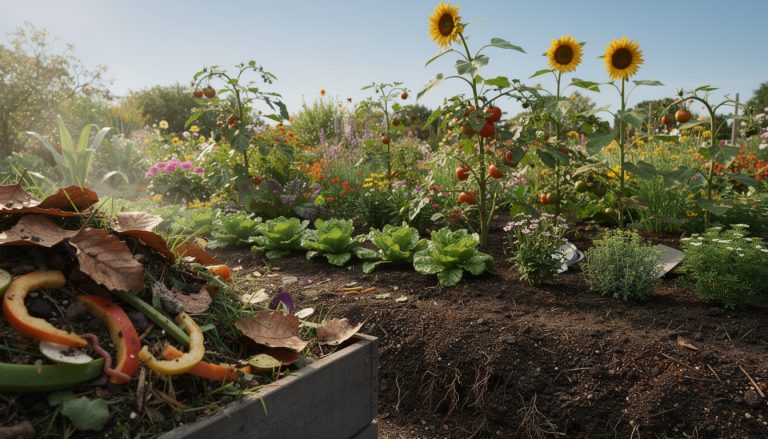 découvrez comment le compostage enrichit le sol de votre jardin, favorisant une croissance saine et durable de vos plantes.