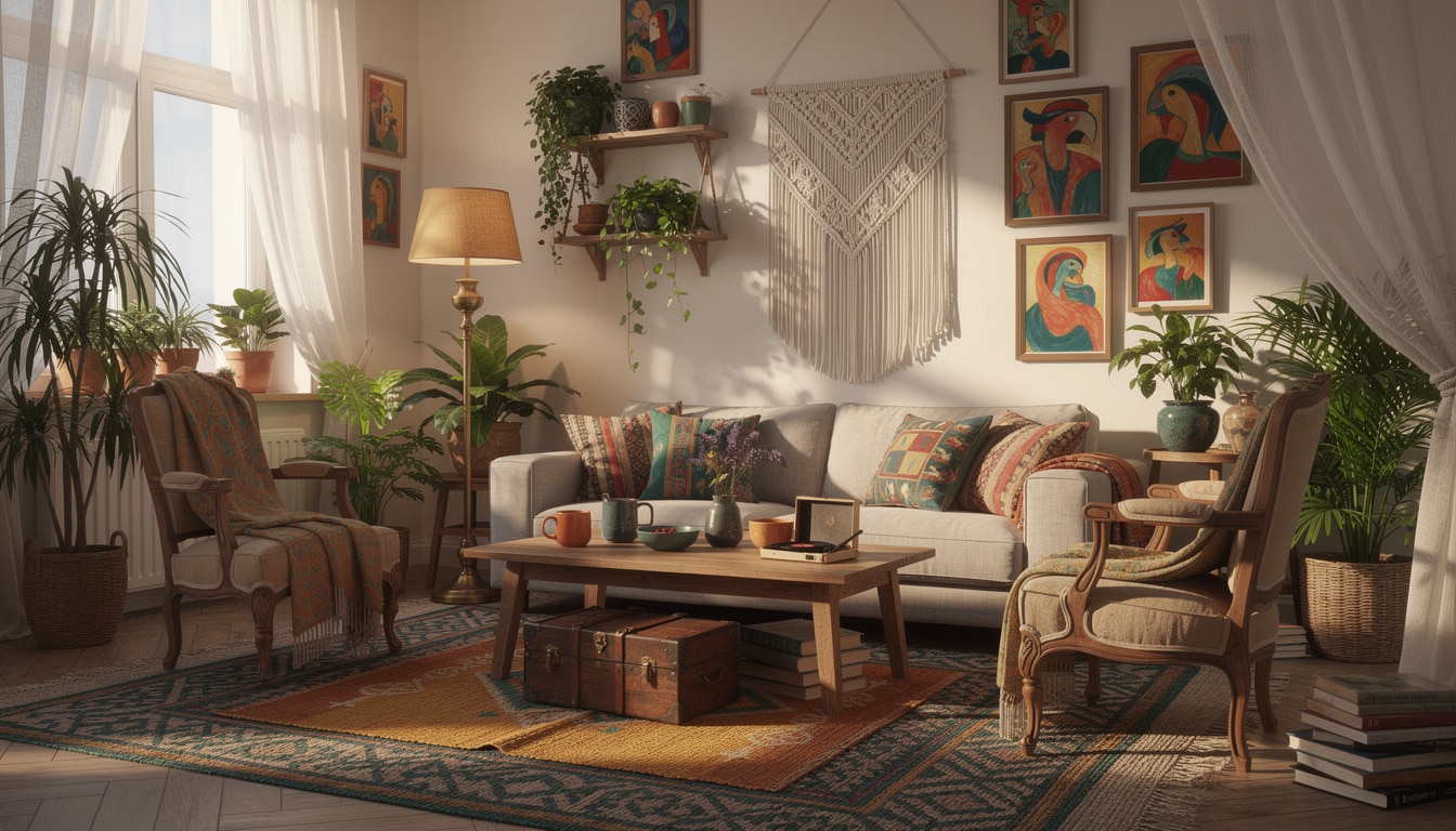 Pourquoi la décoration bohème chic favorise l’expression de soi