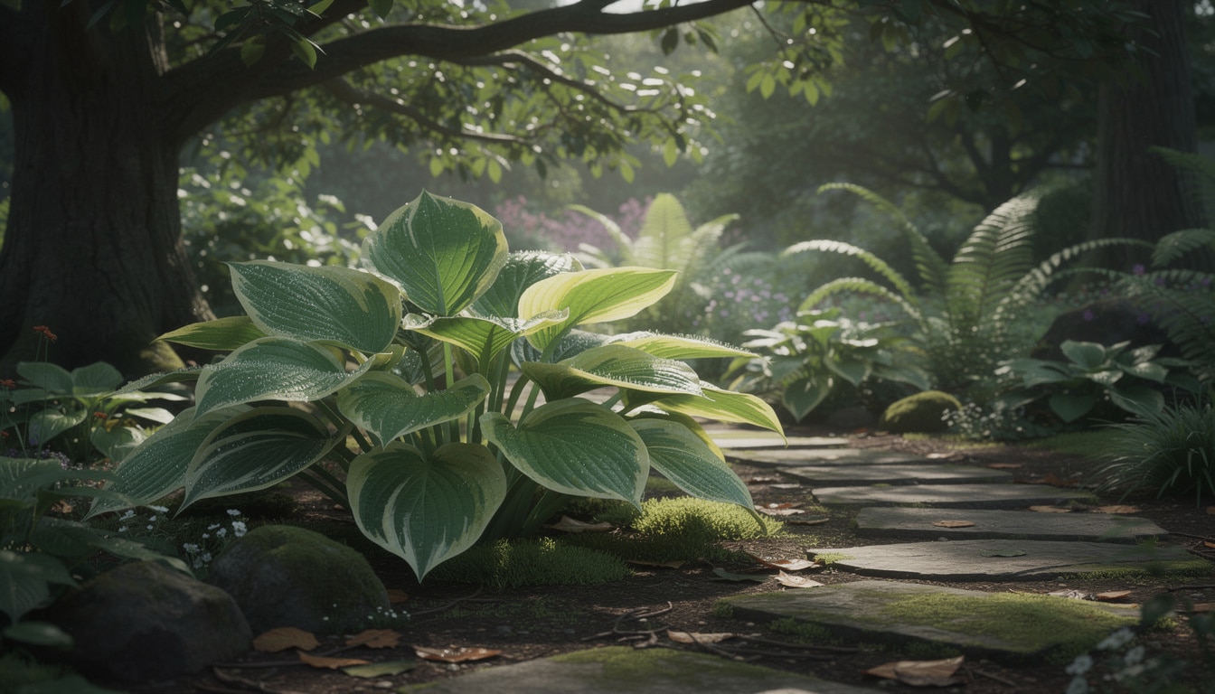 Pourquoi le jardin d’ombre nécessite des plantes comme les hostas