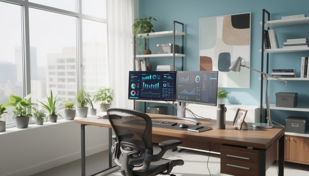 découvrez comment une décoration de bureau bien pensée peut améliorer la concentration, le bien-être et optimiser la productivité au travail.