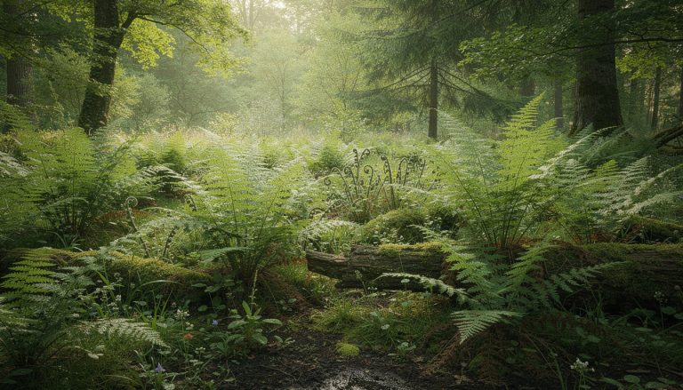 découvrez comment le jardin de sous-bois utilise les fougères pour créer un espace ombragé, naturel et luxuriant, parfait pour un environnement frais et apaisant.