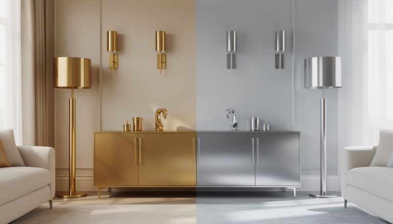 découvrez pourquoi la décoration en laiton séduit de plus en plus et remplace l'inox grâce à son élégance, sa chaleur et sa durabilité.