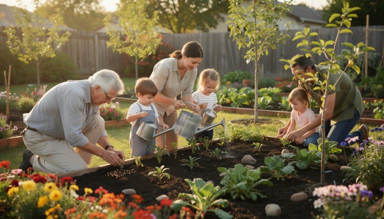 découvrez pourquoi le jardin est une véritable école de patience pour toute la famille, favorisant l'apprentissage, la coopération et la sérénité au quotidien.