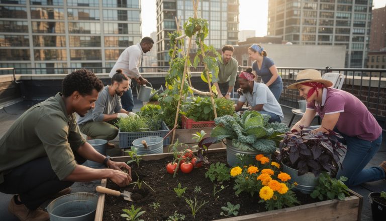 découvrez comment le jardin urbain devient un acte de réappropriation en transformant les espaces urbains, renforçant le lien avec la nature et favorisant l'autonomie alimentaire.