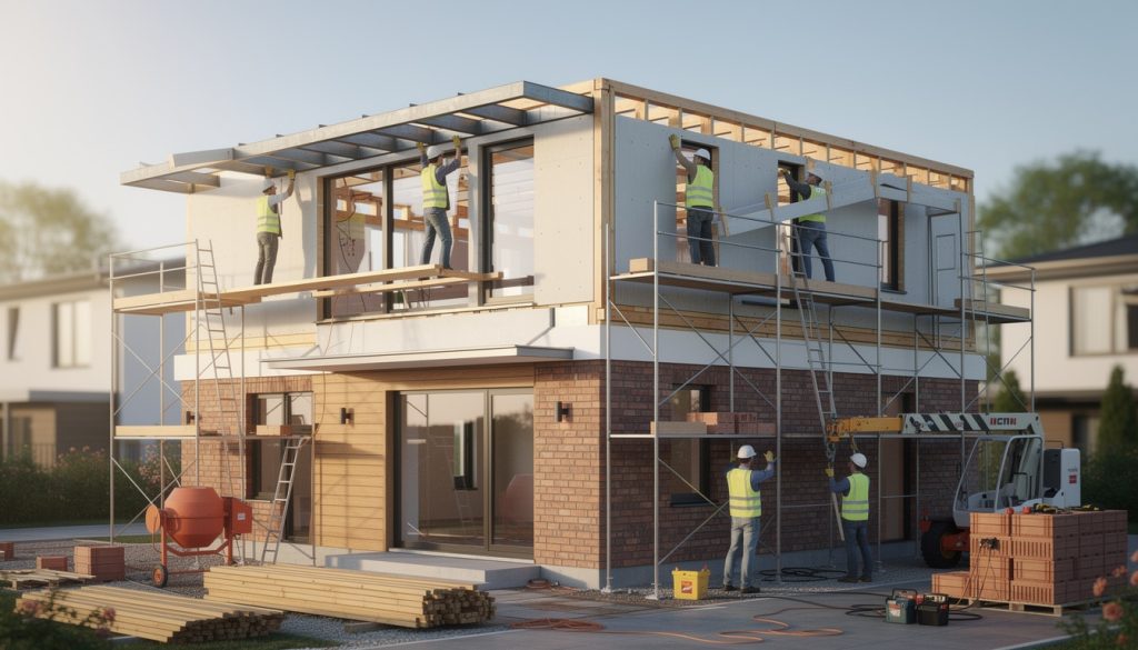 découvrez comment une maison évolutive facilite l'ajout d'un étage ultérieurement, offrant flexibilité et adaptation aux besoins changeants de votre famille.