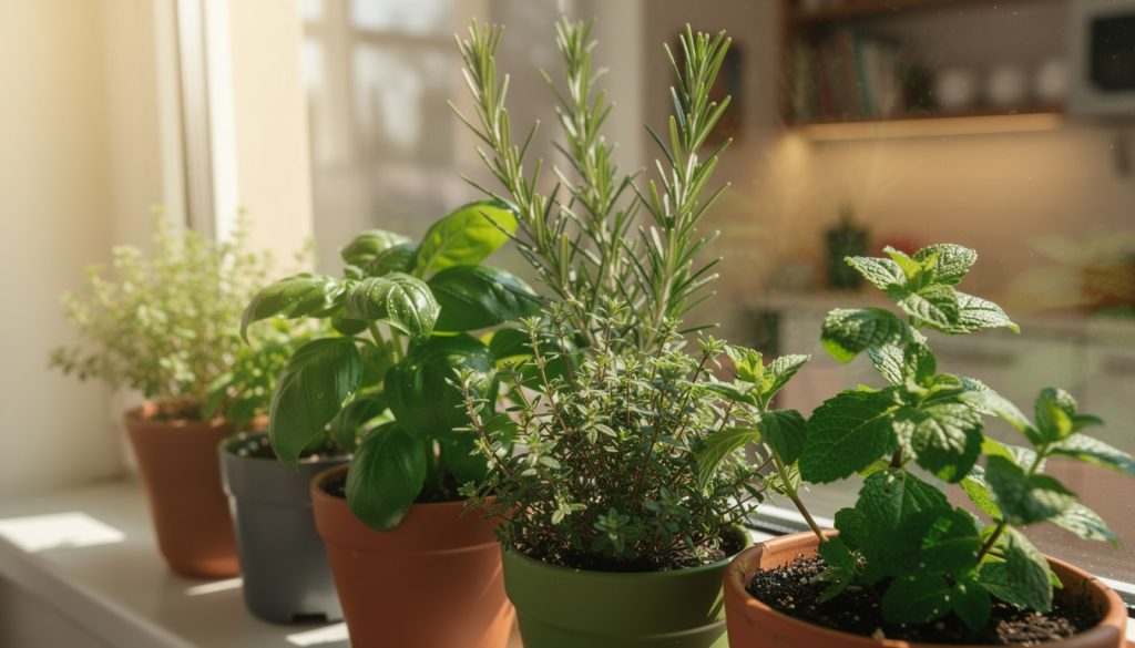 découvrez comment cultiver facilement un jardin aromatique sur un rebord de fenêtre pour profiter d'herbes fraîches toute l'année, même avec peu d'espace.