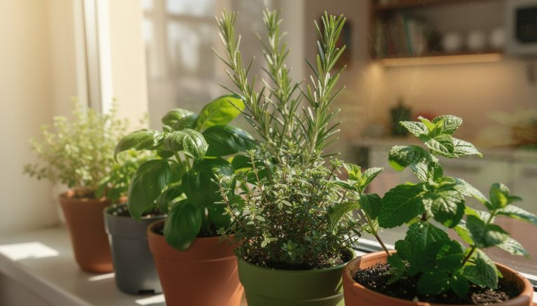 découvrez comment cultiver facilement un jardin aromatique sur un rebord de fenêtre pour profiter d'herbes fraîches toute l'année, même avec peu d'espace.