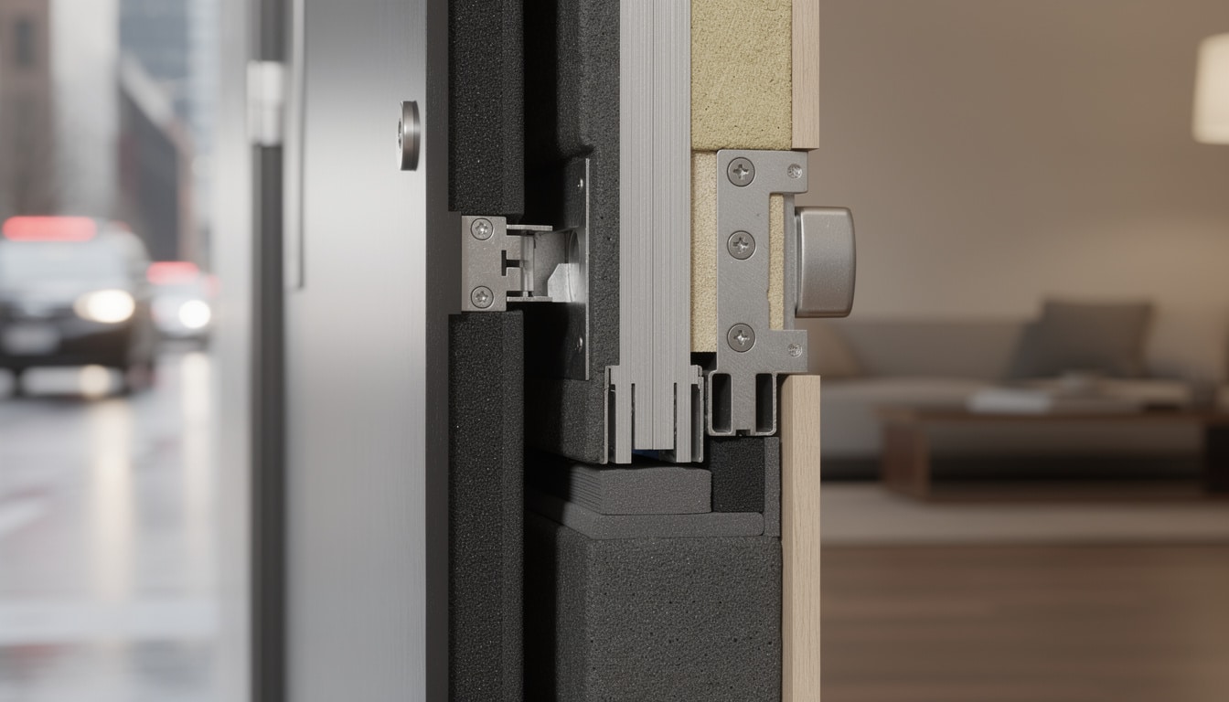 Comment les travaux de porte d’entrée isolent phoniquement