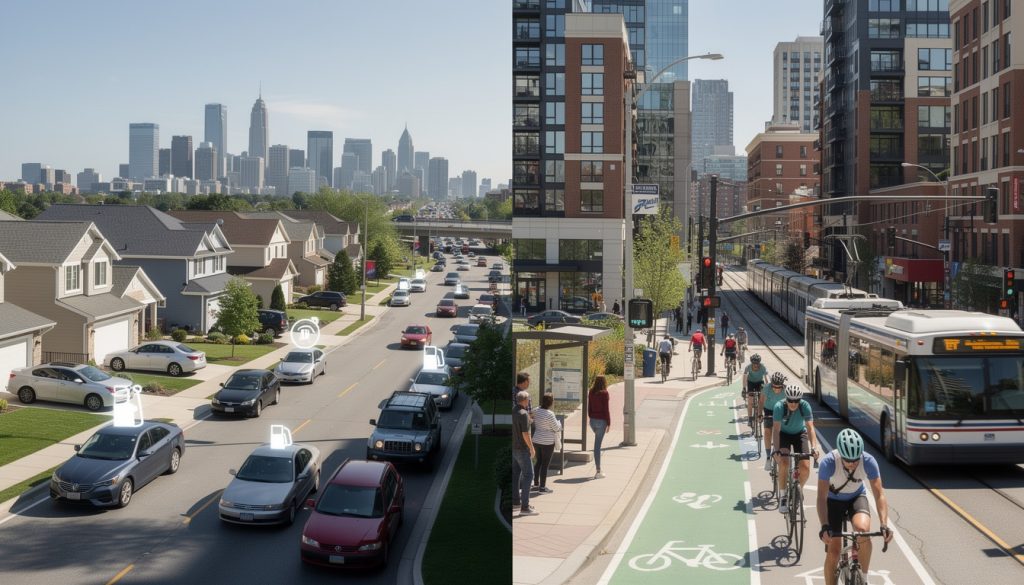 découvrez comment le choix et la localisation de votre maison influencent vos dépenses de transport au quotidien.