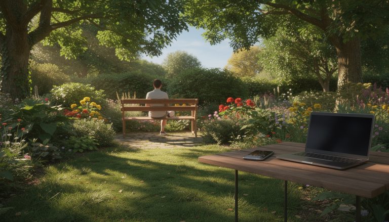 découvrez comment le jardinage favorise la déconnexion numérique en offrant un espace de détente, de reconnexion avec la nature et de bien-être mental.