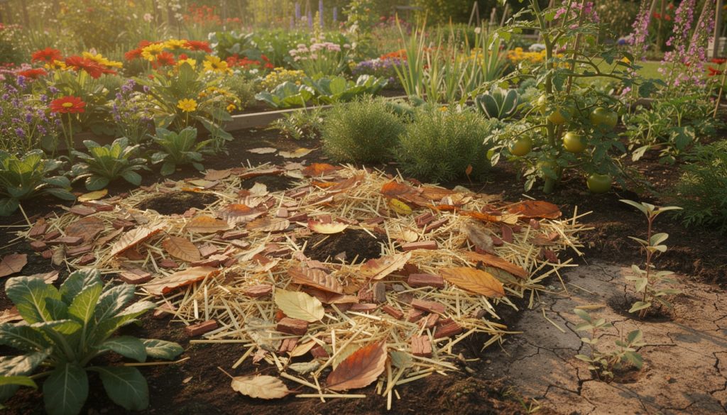 découvrez comment le paillage organique dans votre jardin peut améliorer la fertilité du sol, favoriser la croissance des plantes et préserver l'humidité pour un jardin plus sain et productif.