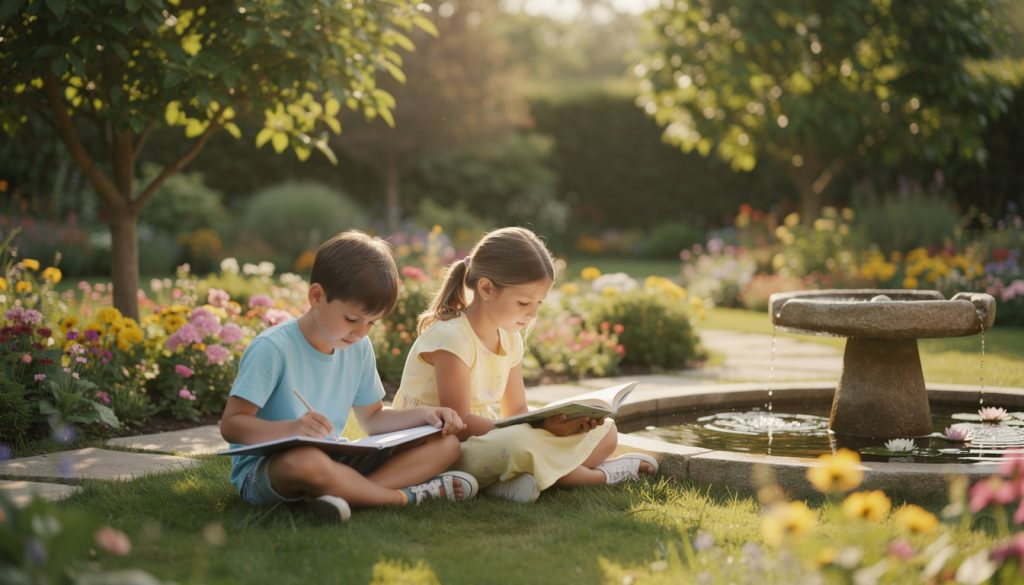 découvrez comment le jardin peut améliorer la concentration des enfants en leur offrant un environnement apaisant et stimulant.