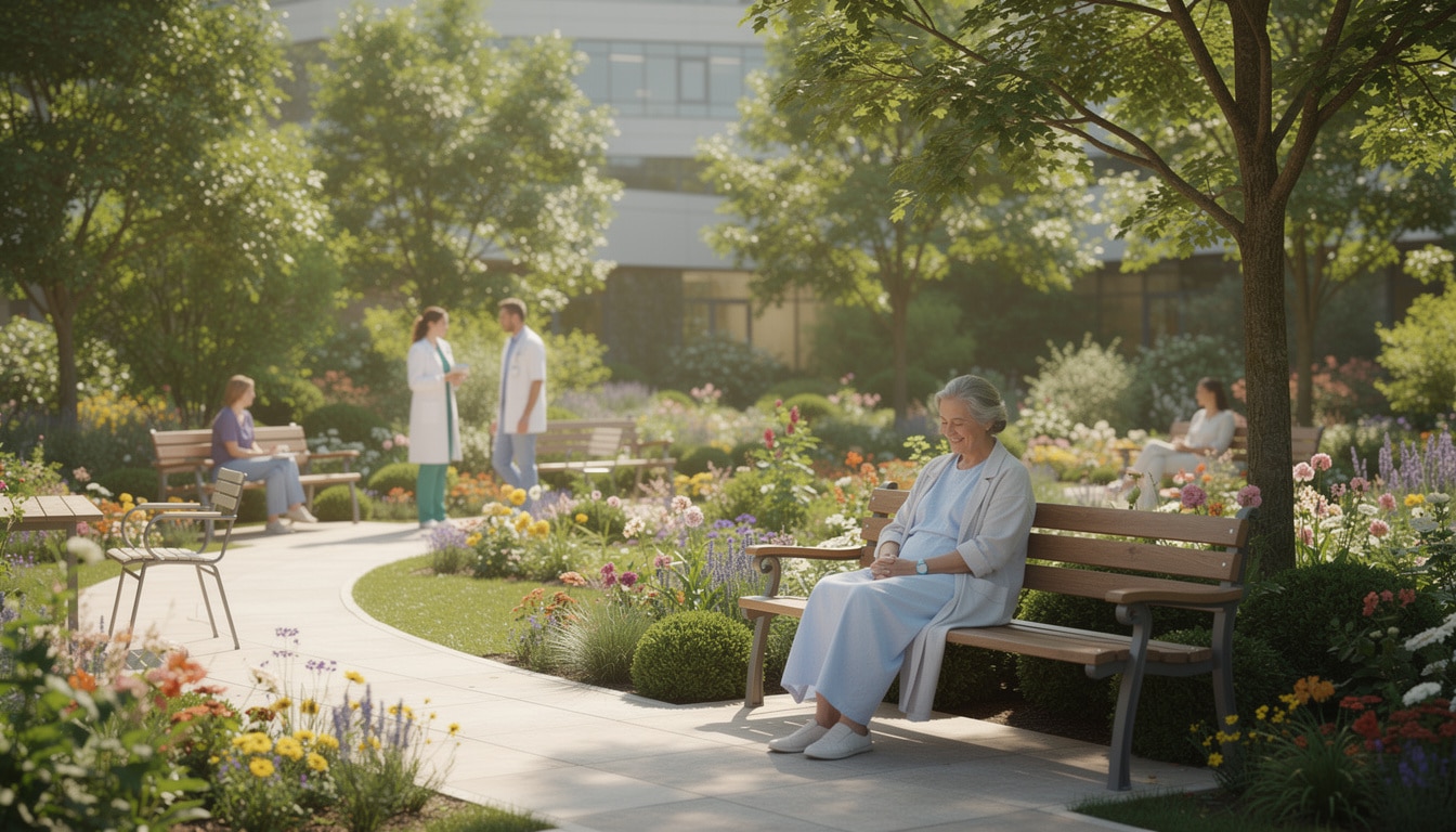 L’influence du jardin sur la qualité de vie hospitalière