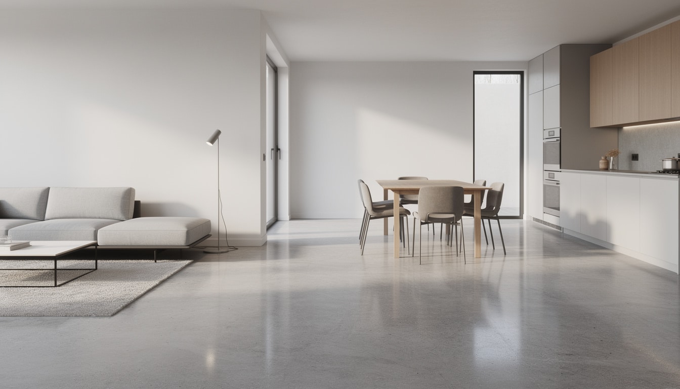 Pourquoi la décoration en béton ciré unifie les sols