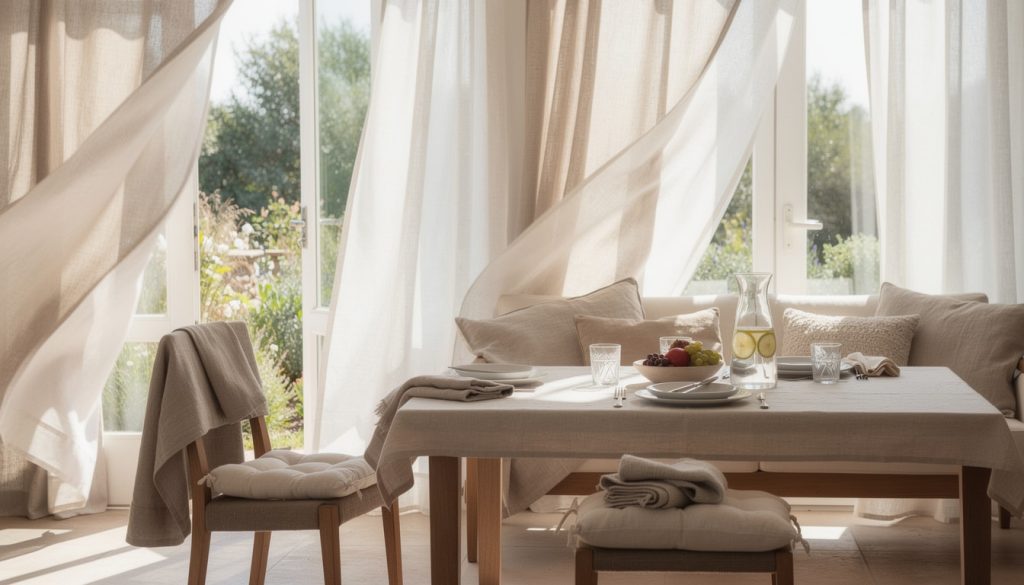 découvrez pourquoi la décoration en lin est le choix parfait pour l'été : fraîcheur, élégance naturelle et confort assuré pour votre intérieur.