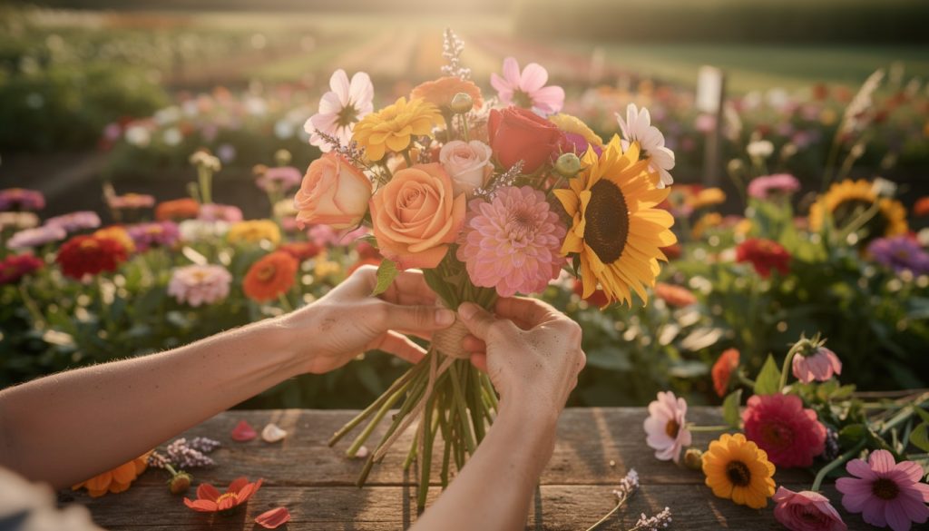 découvrez pourquoi un jardin de fleurs coupées est idéal pour créer de magnifiques bouquets frais et personnalisés tout au long de la saison.