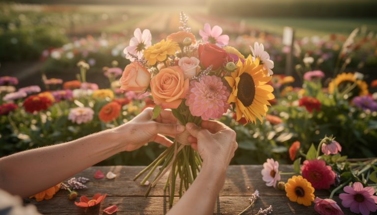 découvrez pourquoi un jardin de fleurs coupées est idéal pour créer de magnifiques bouquets frais et personnalisés tout au long de la saison.