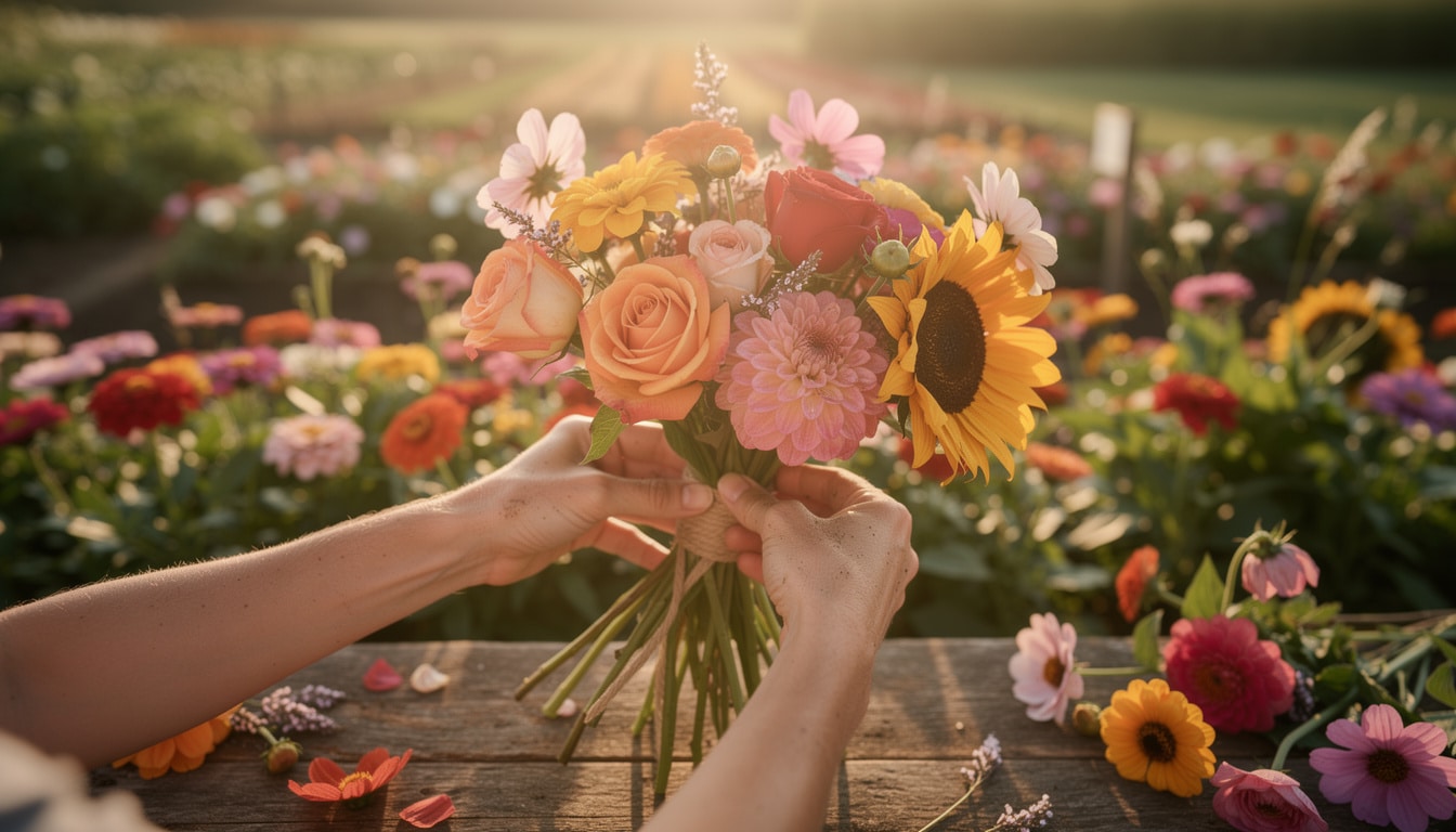 Pourquoi le jardin de fleurs coupées fournit des bouquets