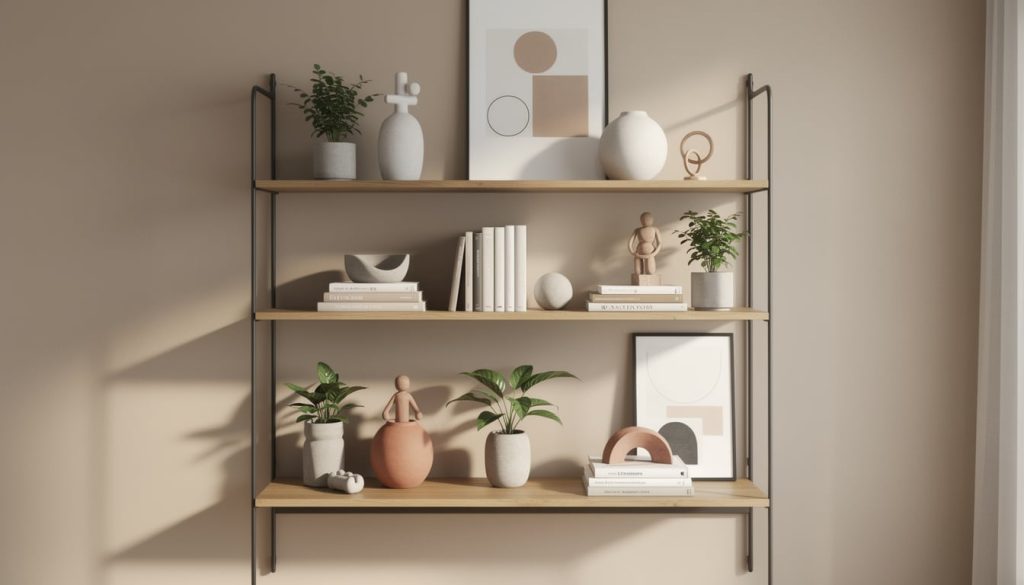 découvrez comment la décoration met en valeur vos objets sur étagères ouvertes pour un intérieur harmonieux et esthétique.