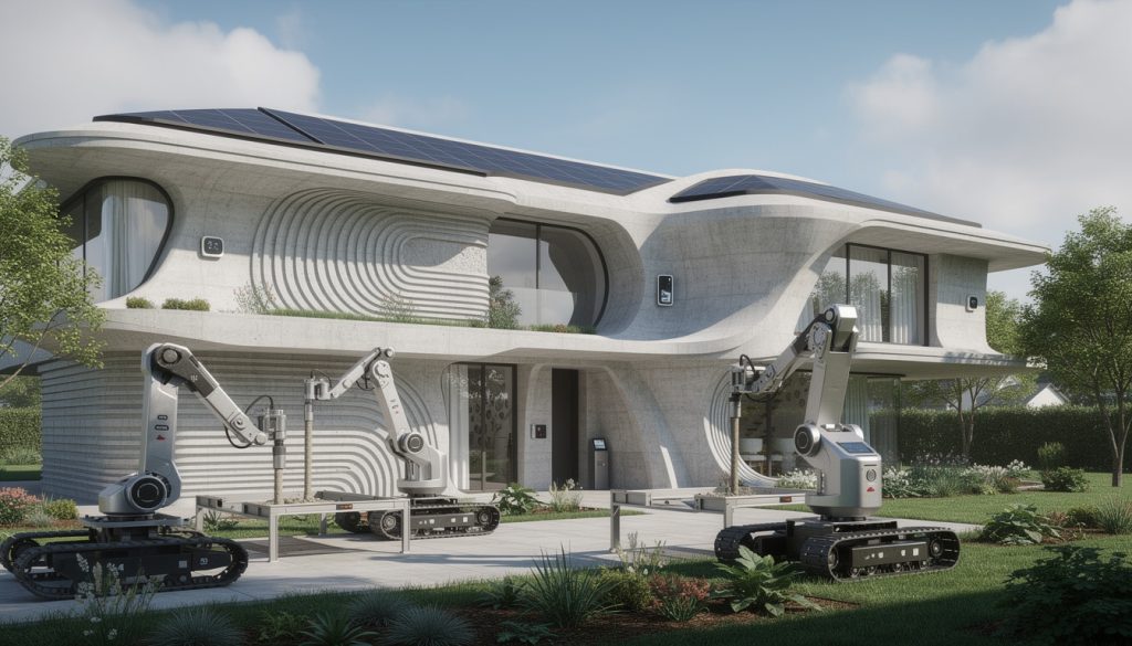 découvrez comment l'impression 3d en béton révolutionnera la construction et transformera la maison de demain avec des innovations durables et personnalisées.