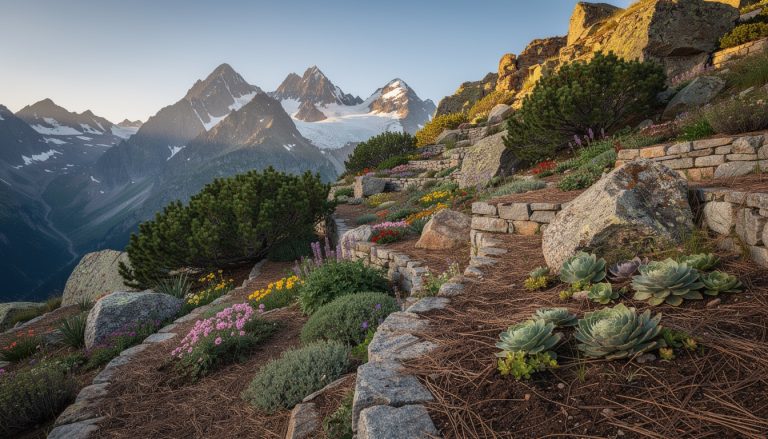 découvrez comment le jardin de montagne s'adapte aux fortes amplitudes thermiques pour préserver la biodiversité et favoriser la croissance des plantes dans des conditions extrêmes.