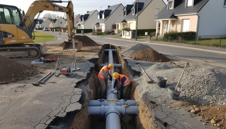 découvrez comment les travaux de raccordement au tout-à-l'égout sont planifiés, réalisés et réglementés pour assurer une gestion efficace et conforme aux normes.
