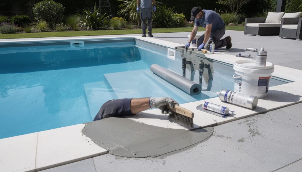 découvrez comment les travaux de rénovation de piscine permettent de prévenir efficacement les fuites et d'assurer la durabilité de votre bassin.