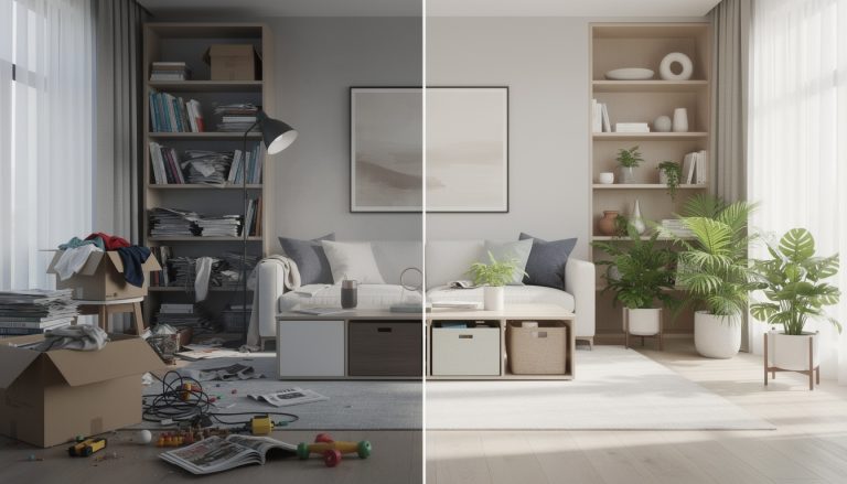 découvrez comment une décoration bien pensée peut aider à réduire l'encombrement et optimiser l'espace dans votre intérieur.