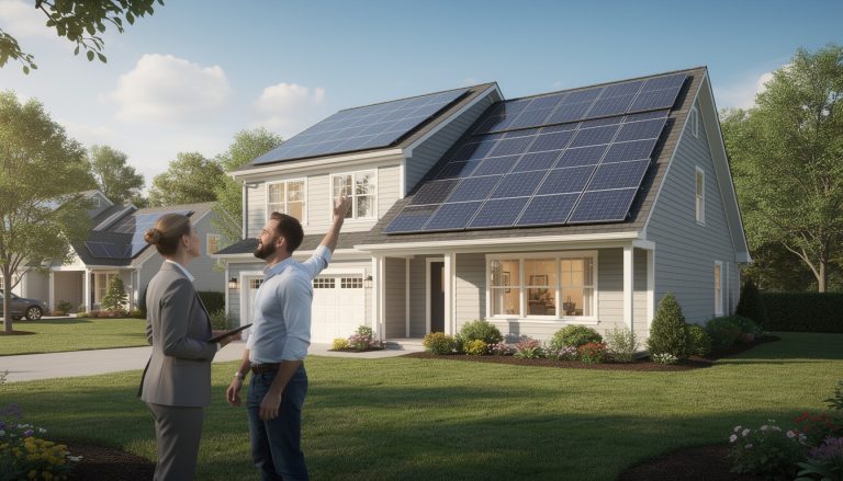 découvrez comment l'installation de panneaux solaires influence la valeur de revente de votre bien immobilier et les avantages économiques associés.