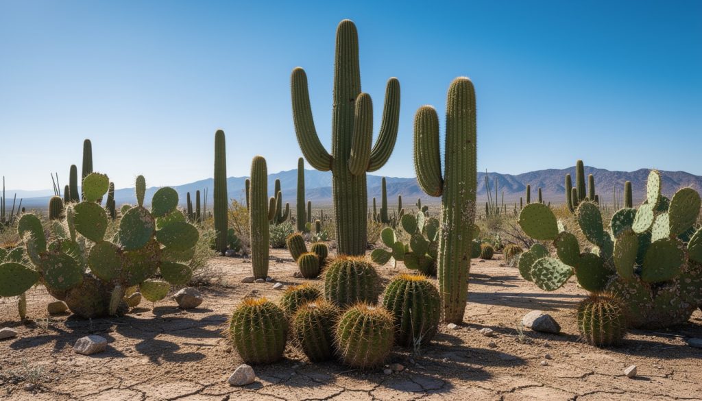 découvrez comment un jardin de cactus parvient à survivre et prospérer en milieu aride grâce à des adaptations uniques et des techniques de culture adaptées.