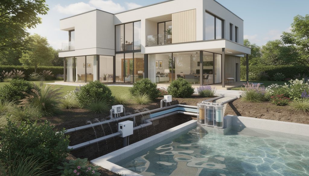 découvrez comment la récupération des eaux grises crée un lien durable entre la maison et l'eau, en optimisant l'utilisation des ressources et en favorisant l'écologie au quotidien.
