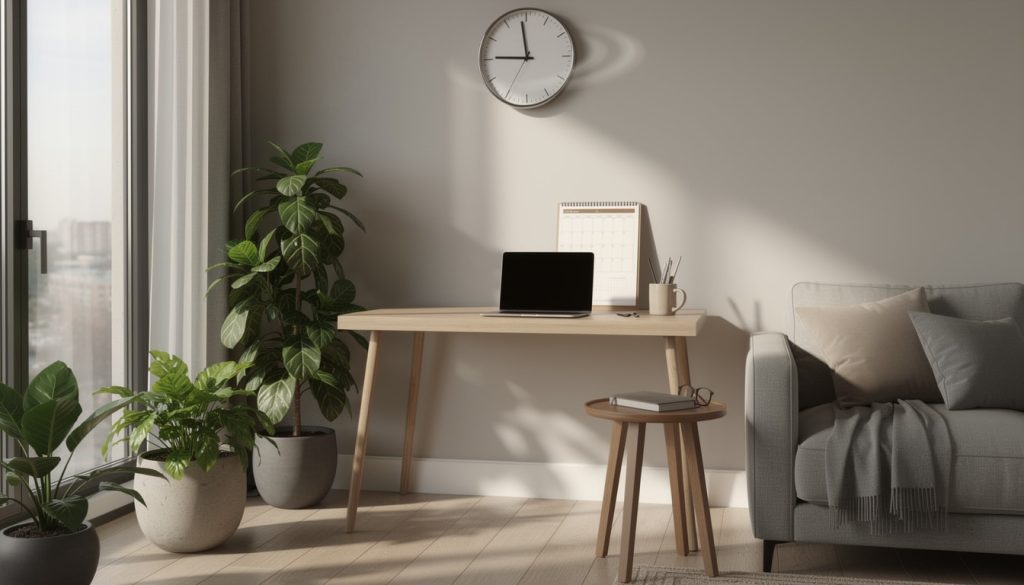 découvrez comment l'aménagement et l'organisation de votre maison peuvent améliorer votre gestion du temps au quotidien.