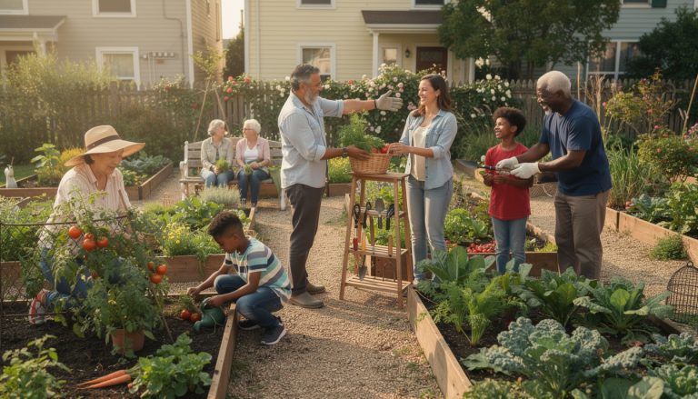découvrez comment les potagers partagés favorisent le lien social et renforcent les relations communautaires grâce à l'influence positive du jardin.