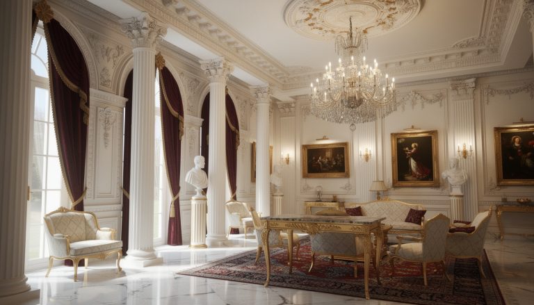 découvrez comment la décoration néo-classique incarne l'élégance et le raffinement, symboles intemporels du luxe dans les intérieurs sophistiqués.