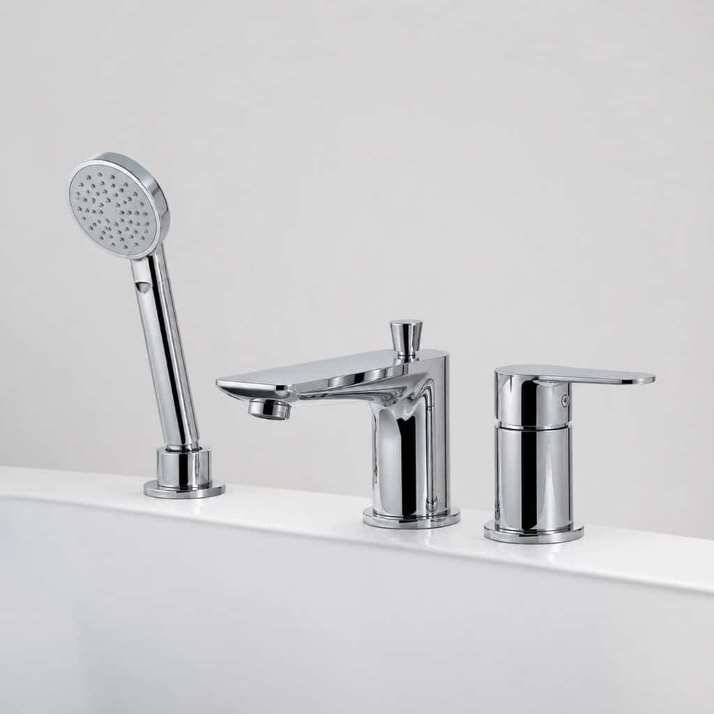 Mitigeur bain-douche finition noire mate — vue produit
