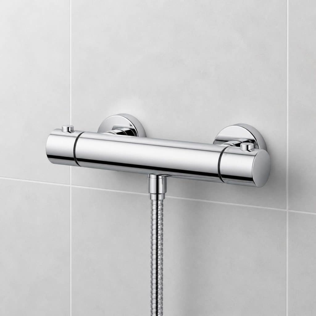 Mitigeur thermostatique douche 2 sorties — vue produit