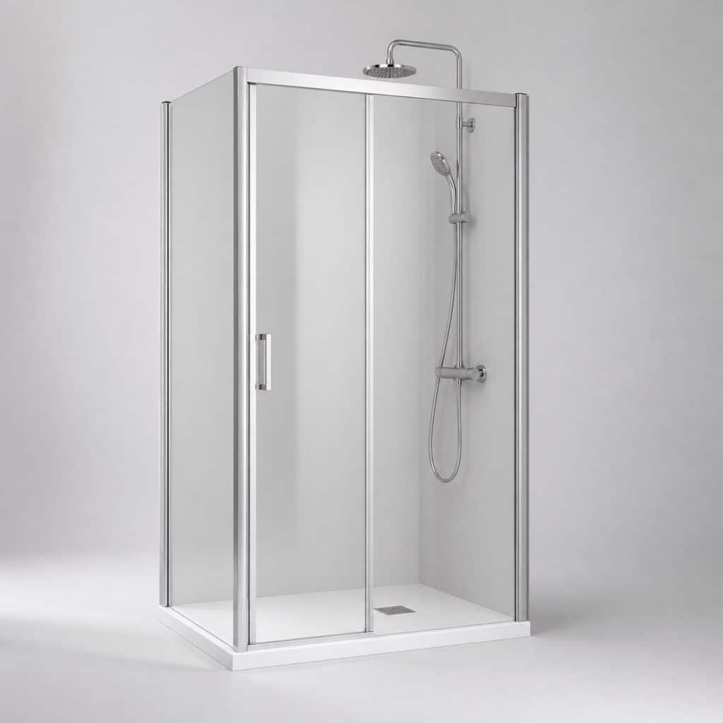 Pare-douche coulissant — vue produit