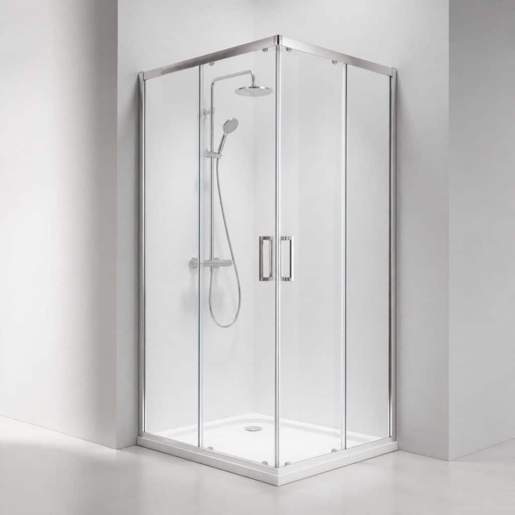 Pare-douche pivotant — vue produit