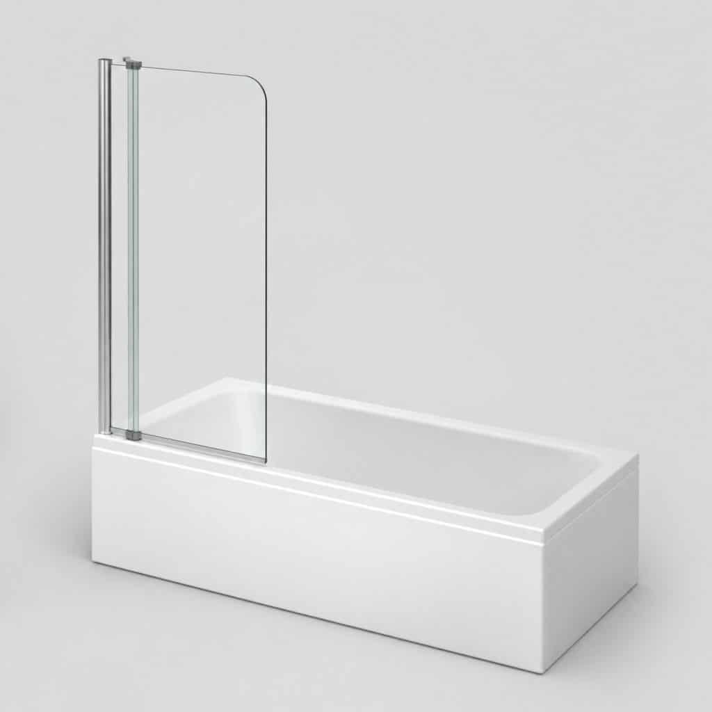Paroi de baignoire profilé noir — vue produit